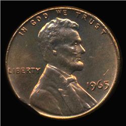 1965 Lincoln Cent Clipped Error Choice UNC (COI-006298)