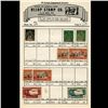 Image 1 : French Colonies Vintage Stamp Approval Card (STM-001702)