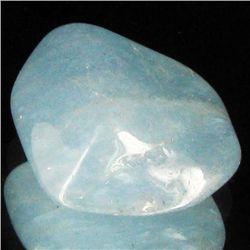 18.6ct Strong Blue Freeform Aquamarine Cabochon (GEM-033739)