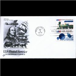 1975 US First Day Postal Cover Pair (STM-003075)