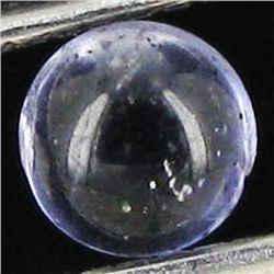 0.5ct Iolite Cabochon Round (GEM-042538)