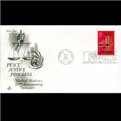 1970 UN First Day Postal Cover (STM-002826)