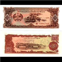 1979 Lao 20 Kip Note Hi Grade (CUR-006849)