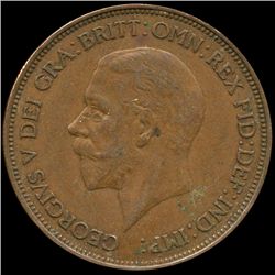 1936 British Geo V 1p AU (COI-008944)