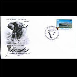 1991 UN First Day Postal Cover (STM-003620)