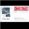 Image 1 : 1946 US First Day Airmail Pair Postal Cover (STM-002125)