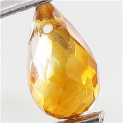 0.6ct Golden Citrine Briolette (GMR-001105C)