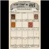 Image 1 : French Colonies Vintage Stamp Approval Card (STM-001694)