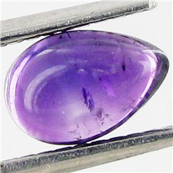 0.75ct Amethyst Cabochon Pear (GEM-042542)
