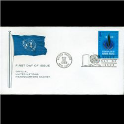 1968 UN First Day Postal Cover (STM-002718)