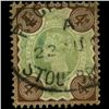 Image 1 : 1887 Britain 4p Victoria Stamp (STM-000762)