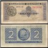Image 1 : 1941 Greece 2 Drachmi Note Hi Grade (CUR-006462)