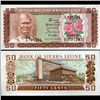 Image 1 : 1984 Sierra Leone 50c Note Crisp Unc (CUR-007118)