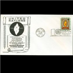 1963 UN First Day Postal Cover (STM-002427)