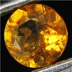 0.25ct Mandarin Fire Orange Clinohumite Round (GEM-044033)