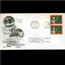 1964 UN First Day Postal Cover (STM-002540)