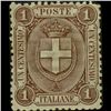 Image 1 : 1901 Scarce Italy 1c Stamp MINT Hinged (STM-001253)