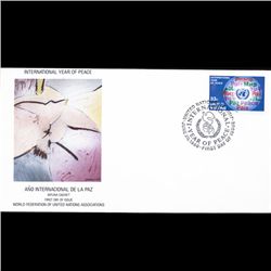 1986 UN First Day Postal Cover (STM-003930)