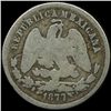 Image 2 : 1877 Mexico 25c Circulated (COI-010059)