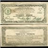 Image 1 : 1943 WW2 Guerrilla Rebel Philippines 20P Note Mindinao (CUR-007302)