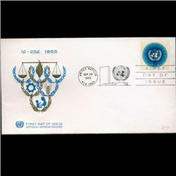 1965 UN First Day Postal Cover (STM-002480)