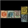 Image 1 : 1887-1900 Britain Victoria Stamp Set 5pcs (STM-000779)