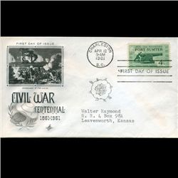 1961 US First Day Postal Cover (STM-002372)