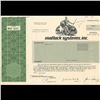 Image 1 : 1980s Matlack Systems Stock Certificate Scarce (CUR-003428)