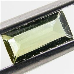 0.25ct Blue Green Tourmaline Baugette (GEM-040789)