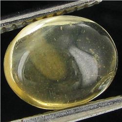 1.6ct Yellow Citrine Cabochon Oval (GEM-042545)