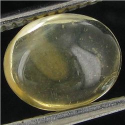 1.5ct Yellow Citrine Cabochon Oval (GEM-042562)