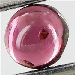 0.55ct Rubellite Tourmaline Cabochon Round (GEM-042342)