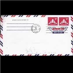 1971 US First Day Postal Cover Pair (STM-002932)