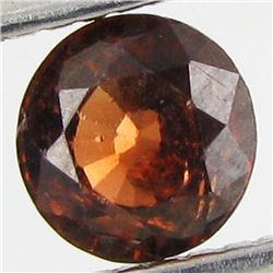 0.93ct  Champagne Zircon Round Round (GEM-041452)