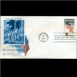 1964 US First Day Postal Cover (STM-002530)