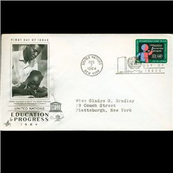 1964 UN First Day Postal Cover (STM-002542)