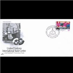 1990 UN First Day Postal Cover (STM-004000)