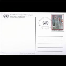 1989 UN First Day Postal Cover (STM-003986)