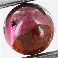 0.45ct Rubellite Tourmaline Cabochon Round (GEM-042384)