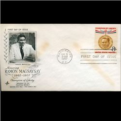 1957 US First Day Postal Cover (STM-002228)