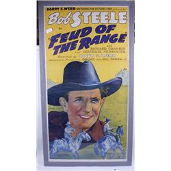 "Feud of the Range" 3 Sheet Movie Poster