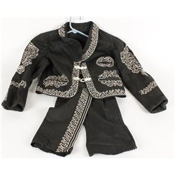Vintage Black Child's Charro Suite