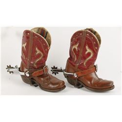 Child's Cowboy Boots with Spurs
