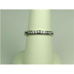 Classic 14K WG Ladies Anniversary Band