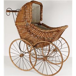 Victorian Era Wicker Buggy