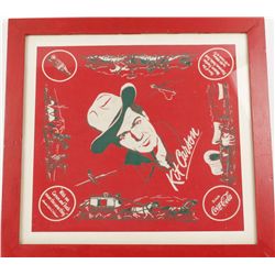 "Kit Carson" 1950s Era Coca-Cola Advertiser