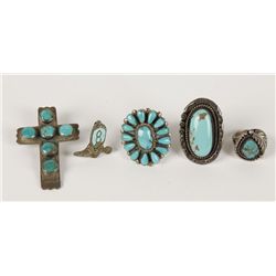 Sterling and Turquoise Collection