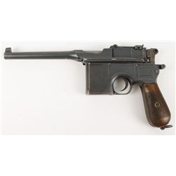 Mauser Mdl Broomhandle Cal .30Mauser SN:397628