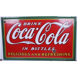 Coca Cola 1934 Metal Advertising Sign