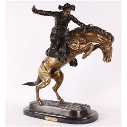 "Bronco Buster" by Frederic Remington